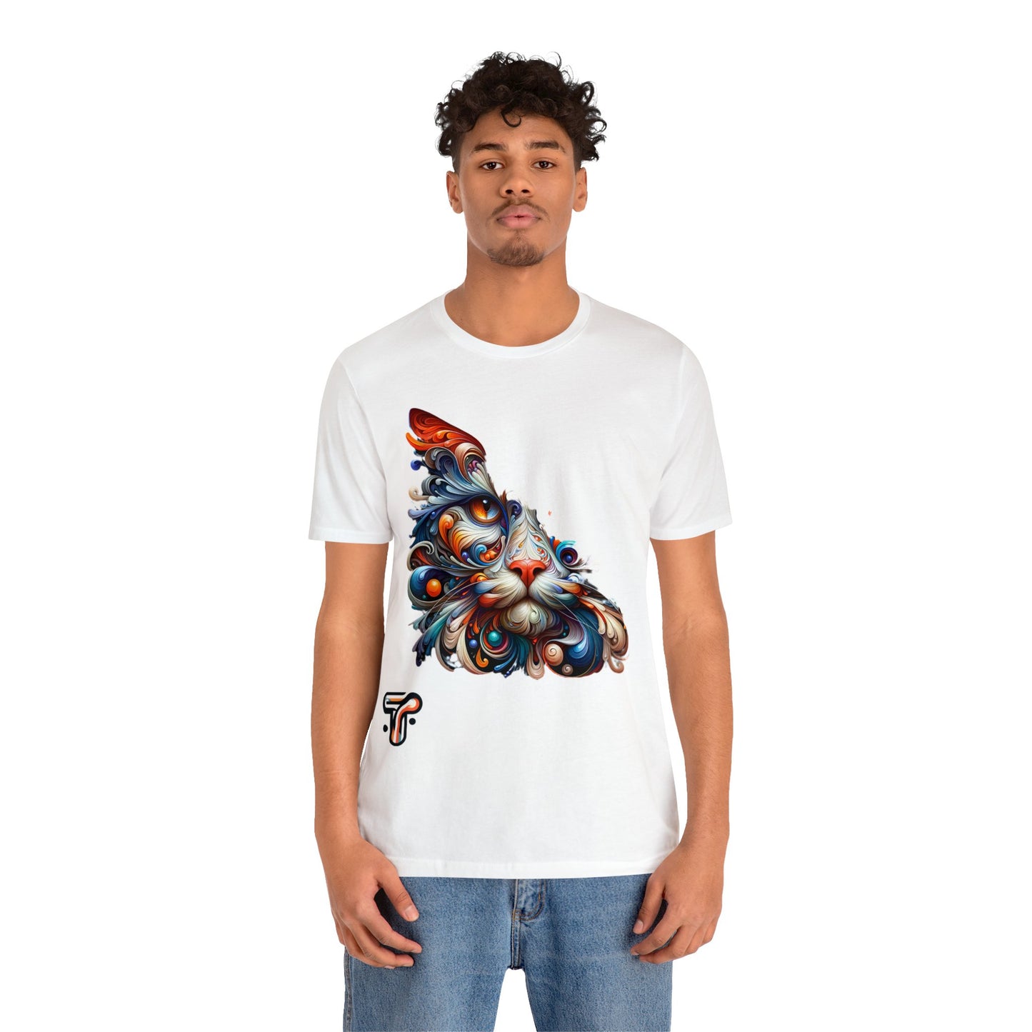 Cat v1: Unisex Jersey Short Sleeve Tee