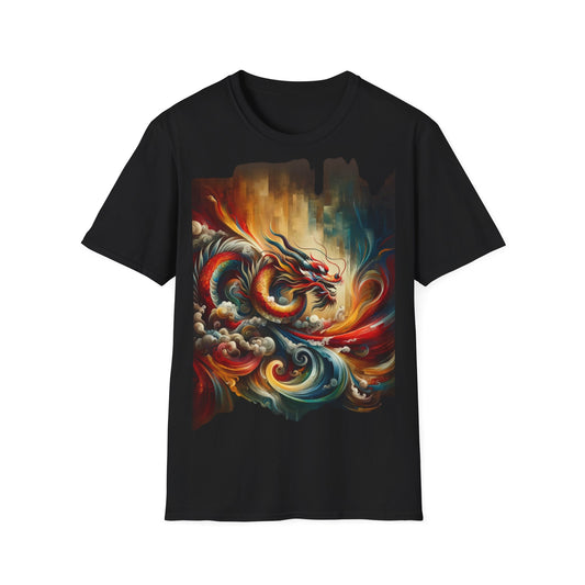 Dragon v1 - Unisex Softstyle T-Shirt